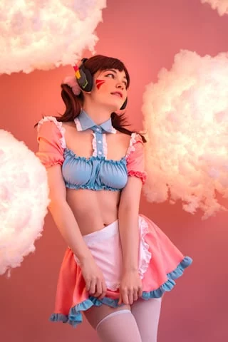 (Murrning_Glow) D.va cosplay [overwatch]