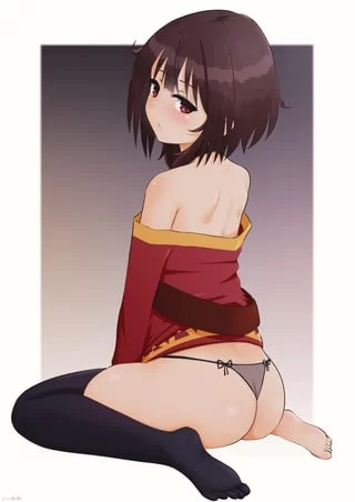I love petite sluts like (Megumin)~ her tiny tits and tight ass get me throbbing like none other<3