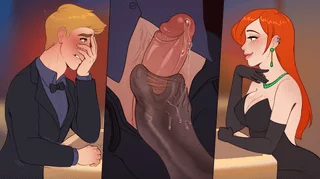 Something happening under the table [A Date with Rae]