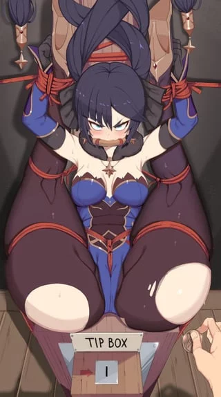 God (Mona) body is insane, everything Abt her is pure sexy, just wanna fuck her holes with those tights and heels still on~