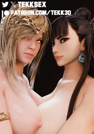 Queen Marika & Chun-Li (TEKKSEX) [Elden Ring & Street Fighter]