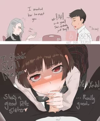 The boyfriend meeting girlfriend's little sister (18+) [Baserguy]