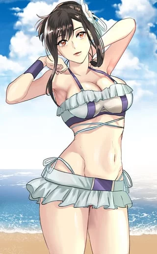 Tifa (botamotiumai) [Final Fantasy]