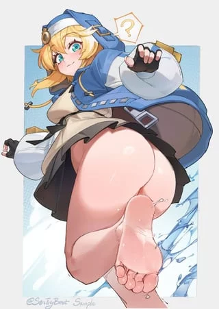 Bridgets foot [guilty gear]