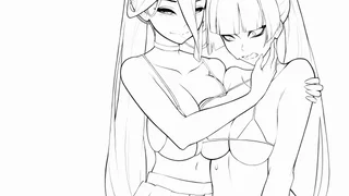 Tsurugi x Hasumi (@Yulnuxx)