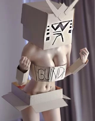 For my [gundam] fans. I wish you like my creative cosplay. 