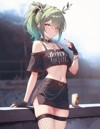 Goth Girl Fauna [Hopetiteve]