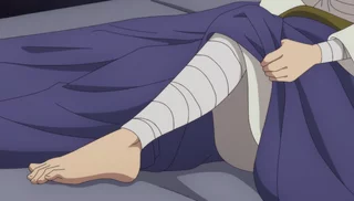 Another Maomao foot shot from the Anime [Apothecary Diaries Ep 20]
