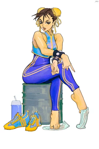 Chun Li Socks