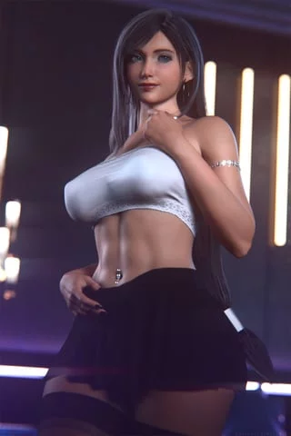 Tifa (Pizz3D) [Final Fantasy]