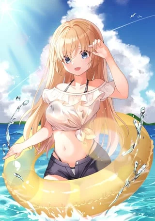 Wet shirt [Artist's Original]