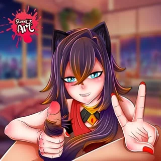 Dehya hairjob fan art