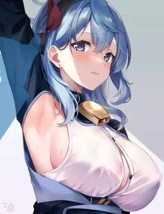 Ako unbuttoned (cinu3216) [Blue Archive]