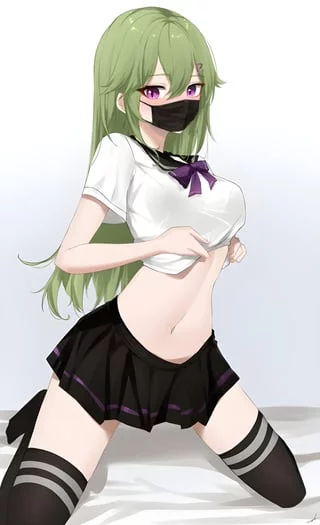 School girl shinobu
