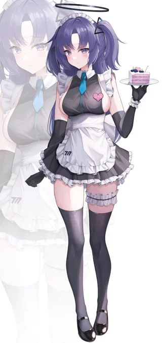 Maid Yuuka [Blue Archive]
