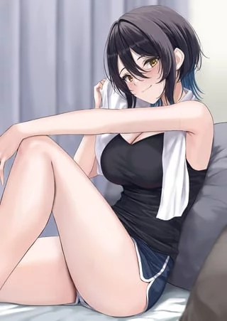 After a Bath [Artist's Original]
