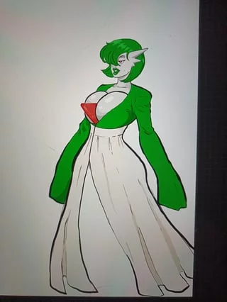 Digital doodle art by me 😶