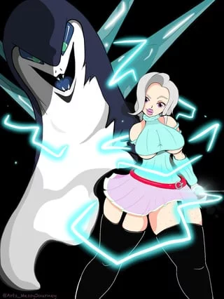 Trainer and Fakemon