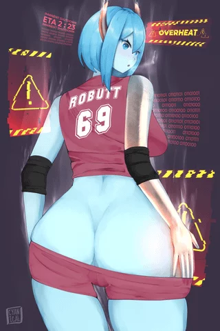 Overheating Robogirl [OC]