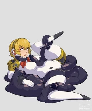 Aigis & Tentacles (NtAzrael)[Persona 3]