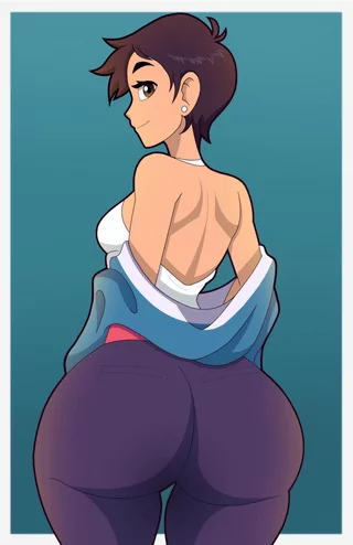 Lois Lane showing off her thick ass (kinggargantuas) [DC Superman]