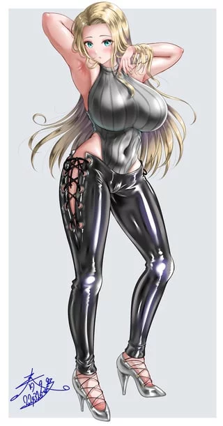 Leather Rocker Pants [Artist's Original]