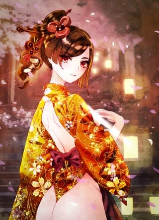 Chiori in Inazuman summer