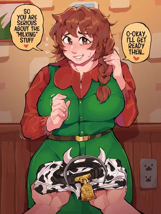 Milking Marnie the Cow Mama! (Differland) [Stardew Valley]