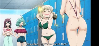 [Gushing Over Magical Girls] - Utena tries on a new Swimsuit