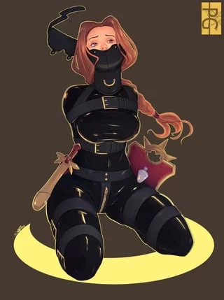 Leona tied up