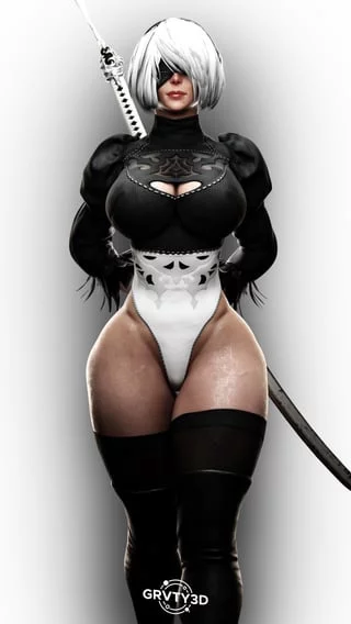 2B - "Pelvis Crushing Season" (GRVTY) [NieR: Automata]