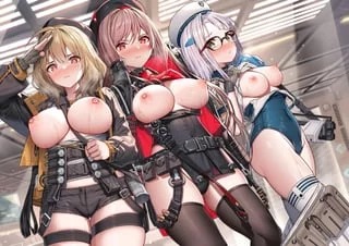 Anyone want to get off to some gacha hotties together? (Nikke)
