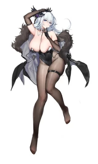 Black Stocking & Gloves  [Artist's Original]