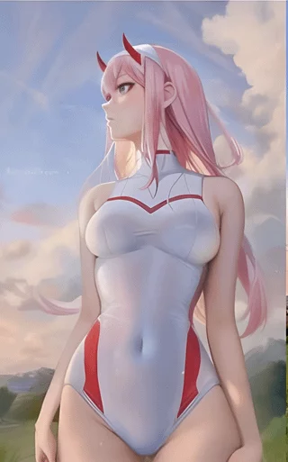 Zero Two boobs