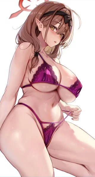 Chinatsu's special lingerie (Stone)[Blue Archive]