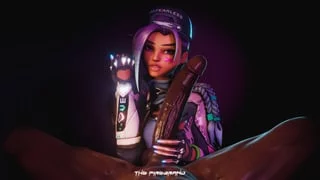 Sombra Measuring a Huge Cock (The Firebrand)