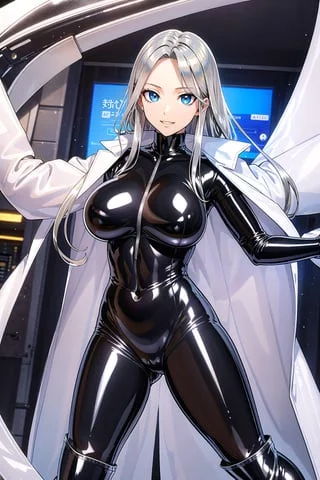 Long White Coat