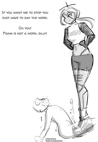 She's just doing what she's programmed for. [Artist: r/CeleraPrime]