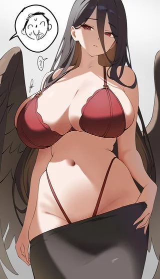 Hasumi undressing (RaiAN) [Blue Archive]