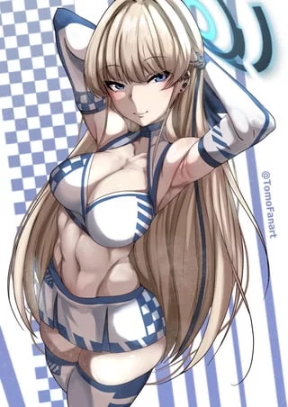 Fit Race Queen Toki (by tomo) [Blue Archive]
