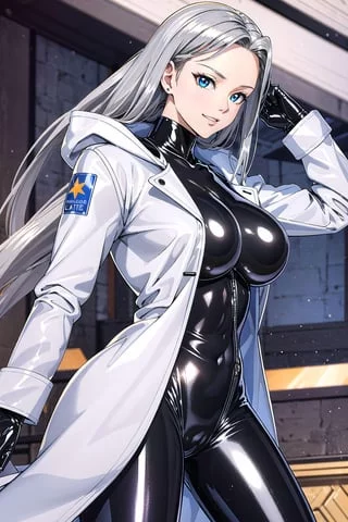 Long White Coat 
