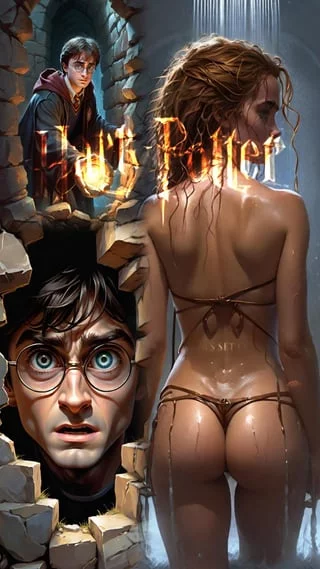 What if there was a magic hole to peek into Hogwarts locker rooms?