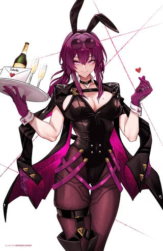 Waitress Bunny Kafka [Honkai Star Rail]