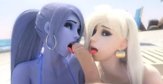 Mercy and Widowmaker