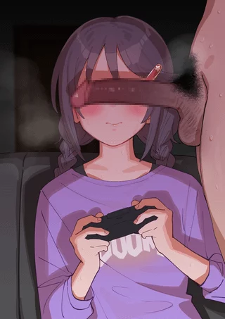 When she's a gamer but he's horny