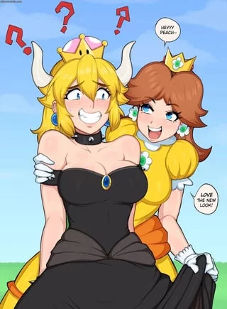 "Peach? Um I... Yeah, I'm Peach! "