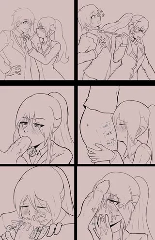 Pyrrha X Jaune comic (notsuro) [rwby]