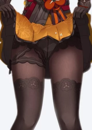 Chiori showing the "design"