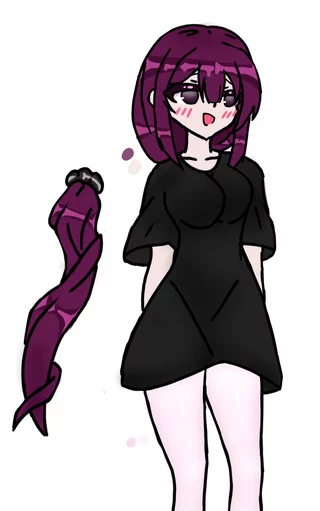 Meet my avatar. She is the one who make those chaoses and ecchi things(me). I also started taking oc requests to draw them in bondage 