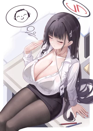 Rio feeling hot [Blue Archive]